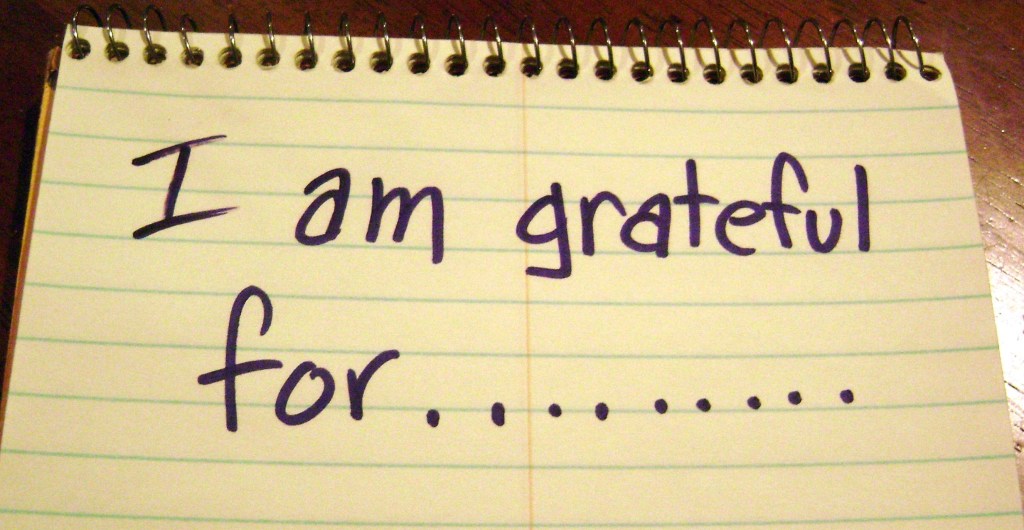 The wonders of being&nbsp;grateful!